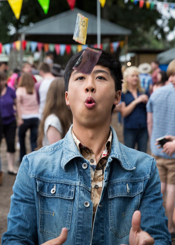 John Luc stars as Lawrence in Sucker.