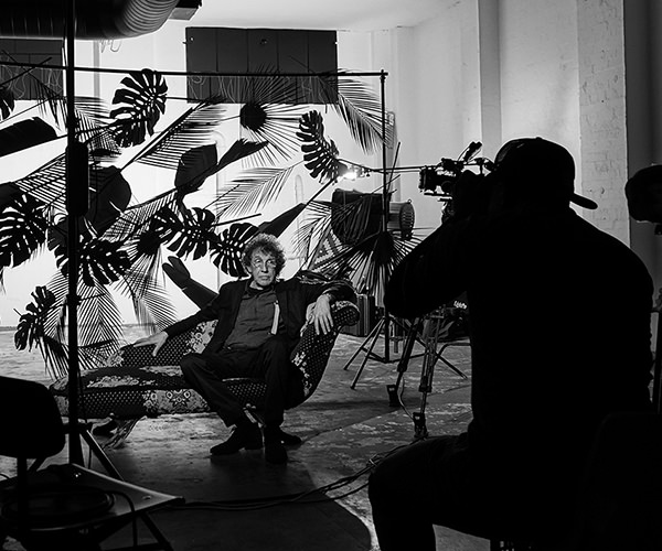 Bruce Goold behind the scenes. Photo by Scott Dettrick.