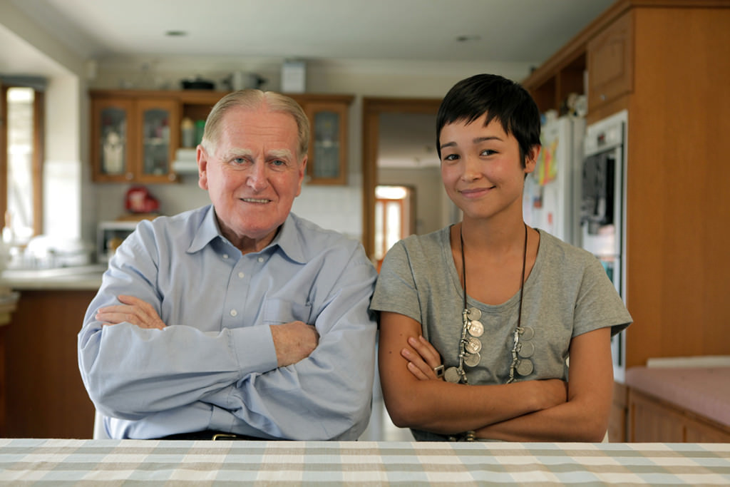 Fred Nile and Maya Newell in Growing Up Gayby