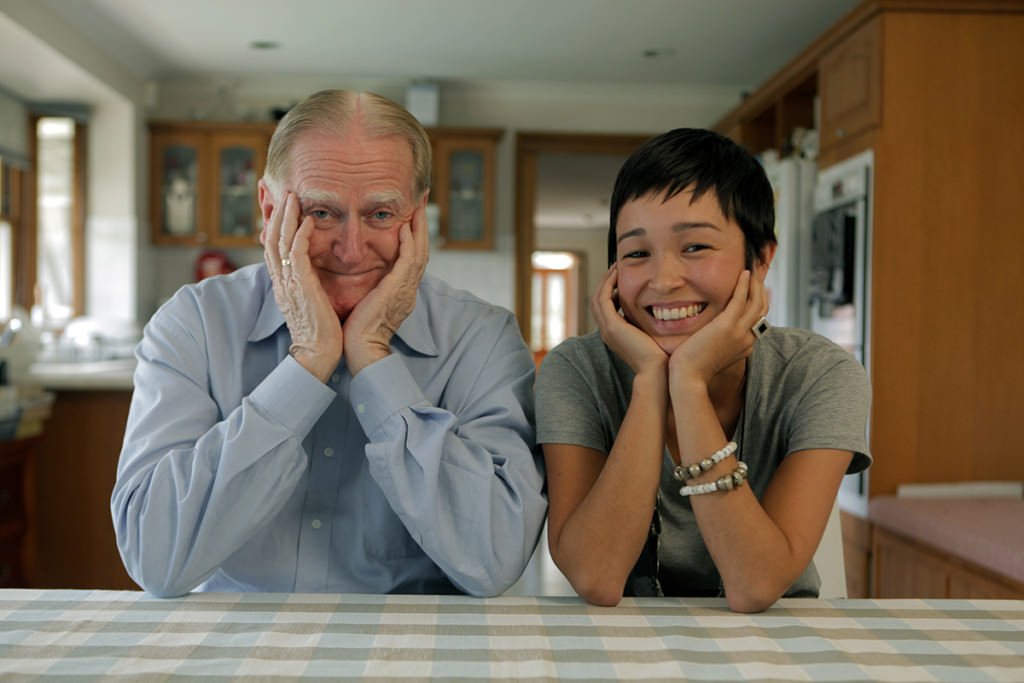 Fred Nile and Maya Newell in Growing Up Gayby
