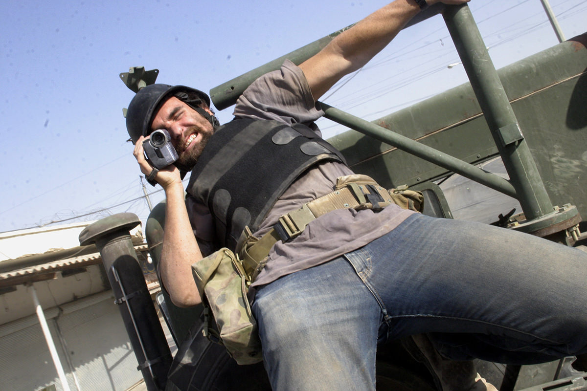 Michael Ware in Iraq. Supplied by Screen Australia.
