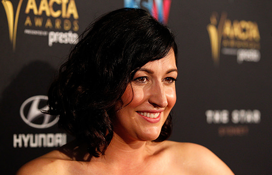 Celia Pacquola arrives ahead of the 5th AACTA Awards Industry Dinner. Photo by Brendon Thorne/Getty Images for AFI.